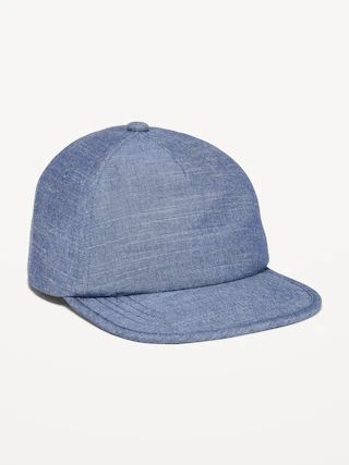 Chambray Gender-Neutral Crushable Hat for Kids | Old Navy (US)