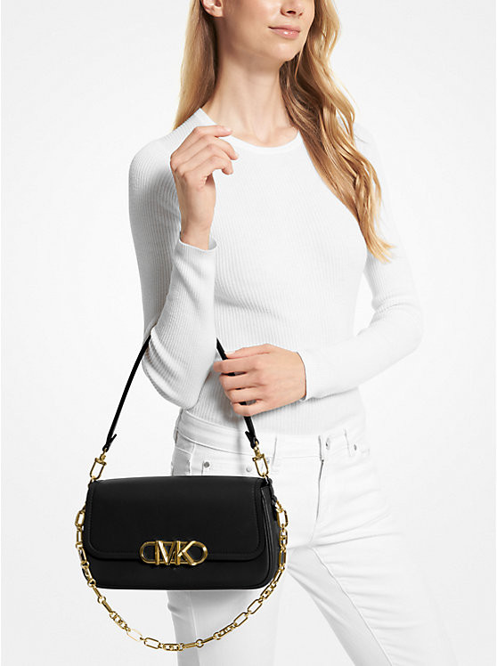 Parker Medium Leather Shoulder Bag | Michael Kors US