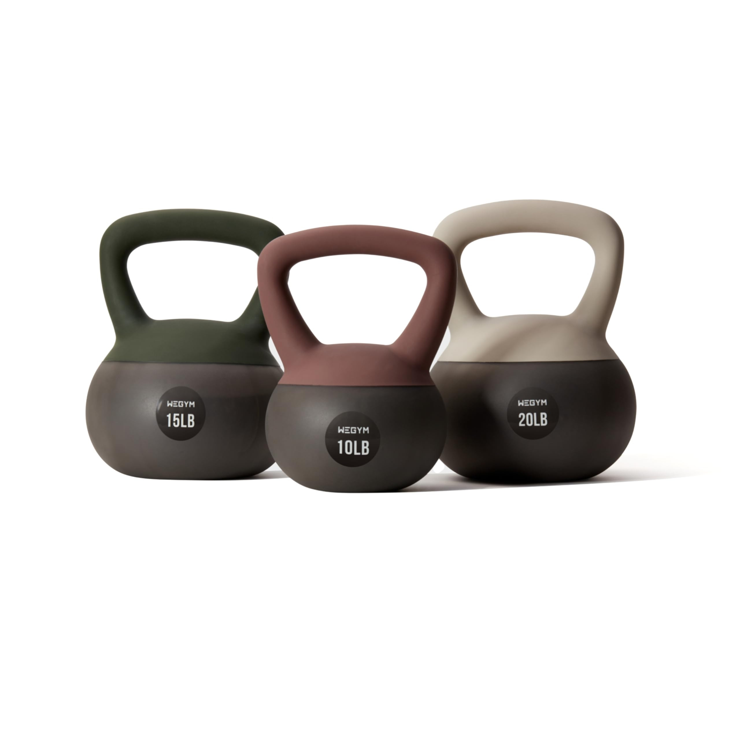 WeGym Soft Kettlebells with Cushioned Impact-Resistant Base and Anti-Slip, Wide-Grip Handle for H... | Amazon (US)
