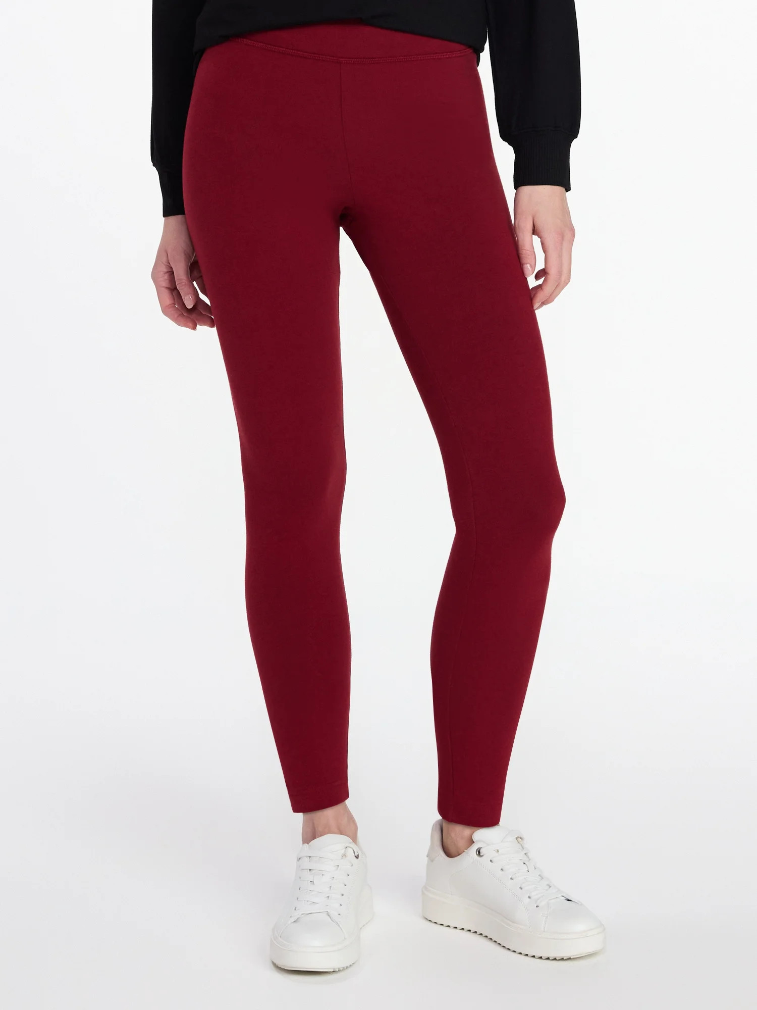 Time and Tru Women's Knit Leggings, XS-3XL | Walmart (US)