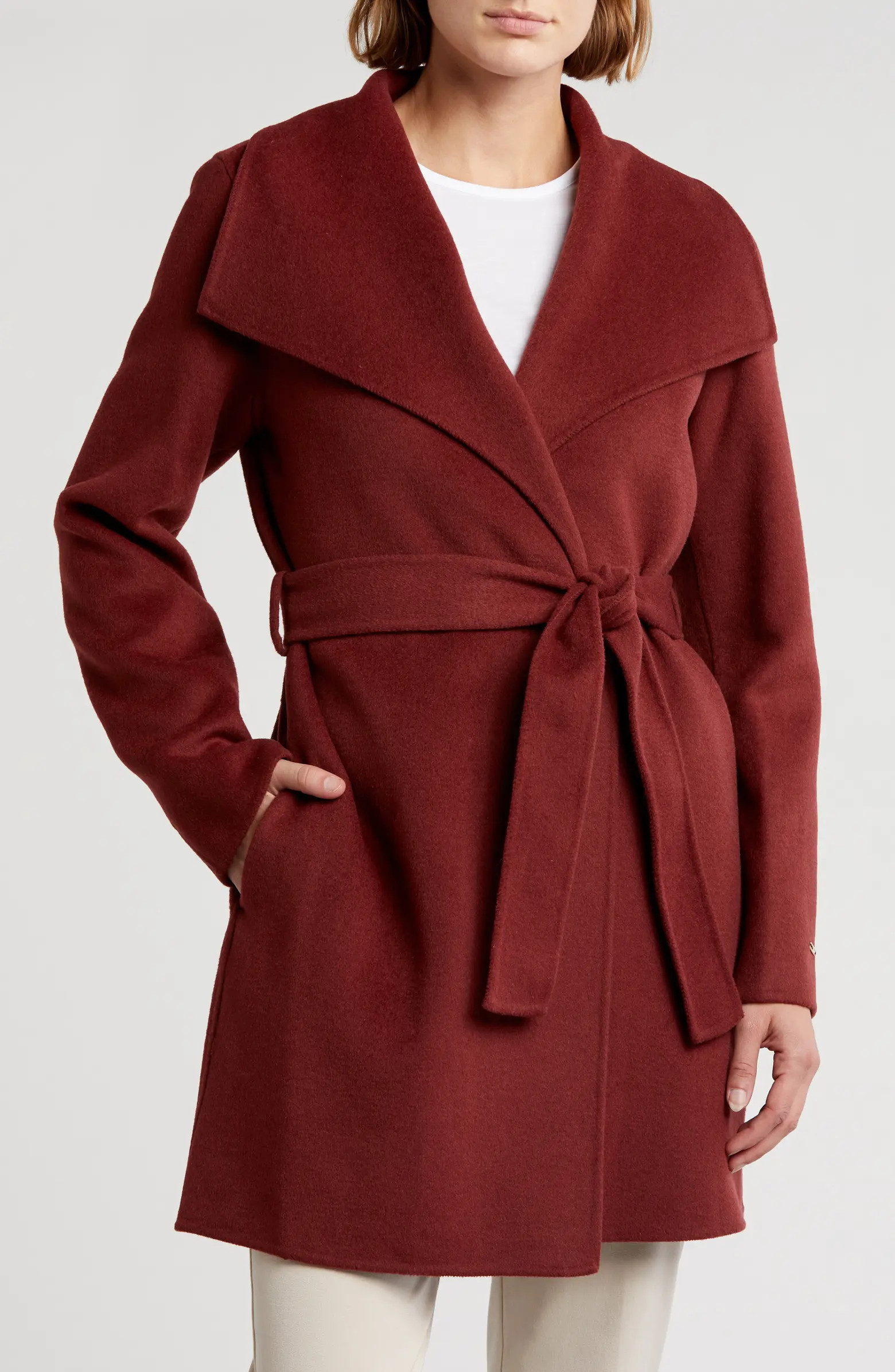 Tahari Ella Wool Blend Coat | Nordstromrack | Nordstrom Rack
