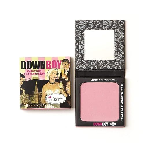 theBalm Shadow/Blush, DownBoy, Sweet-Pink, Smooth & Even Texture | Amazon (US)