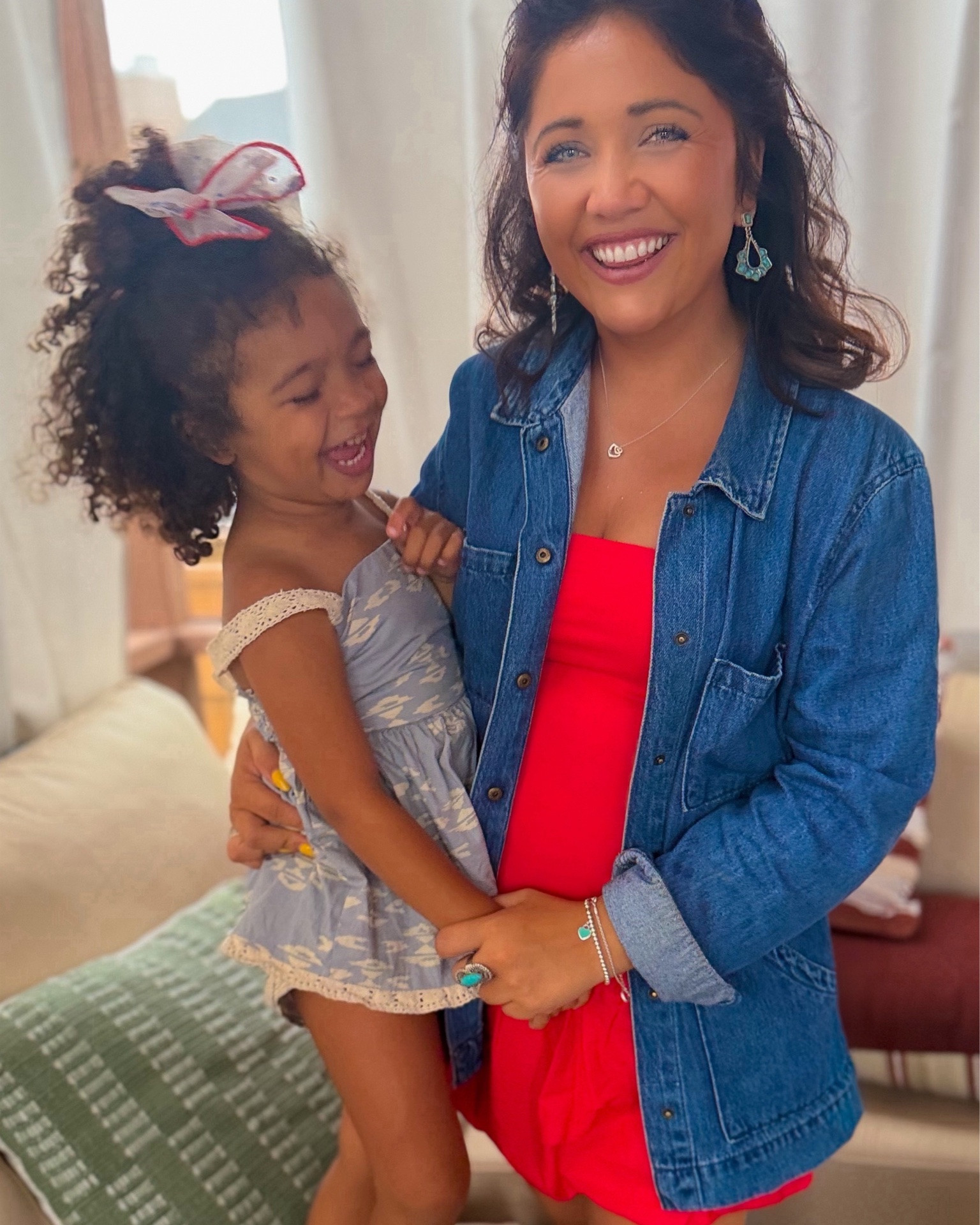 Memorial Day with my girl 🇺🇸 I’m wearing size small in my dress and my daughter’s outfit is thrifted but brand RicRac Ruffles

#LTKmomlife #LTKootd #LTKKids