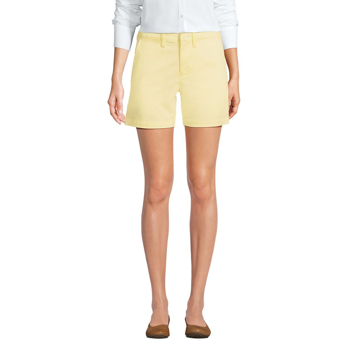 Women's Classic 7" Chino Shorts | Lands' End (US)