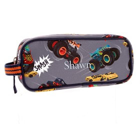 Mackenzie Hot Wheels Monster Trucks™ Pencil Case | Pottery Barn Kids