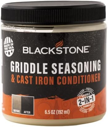 Amazon.com : Blackstone 4114 Griddle Seasoning and Cast Iron Conditioner, 6.5 Ounce (Pack of 1) :... | Amazon (US)