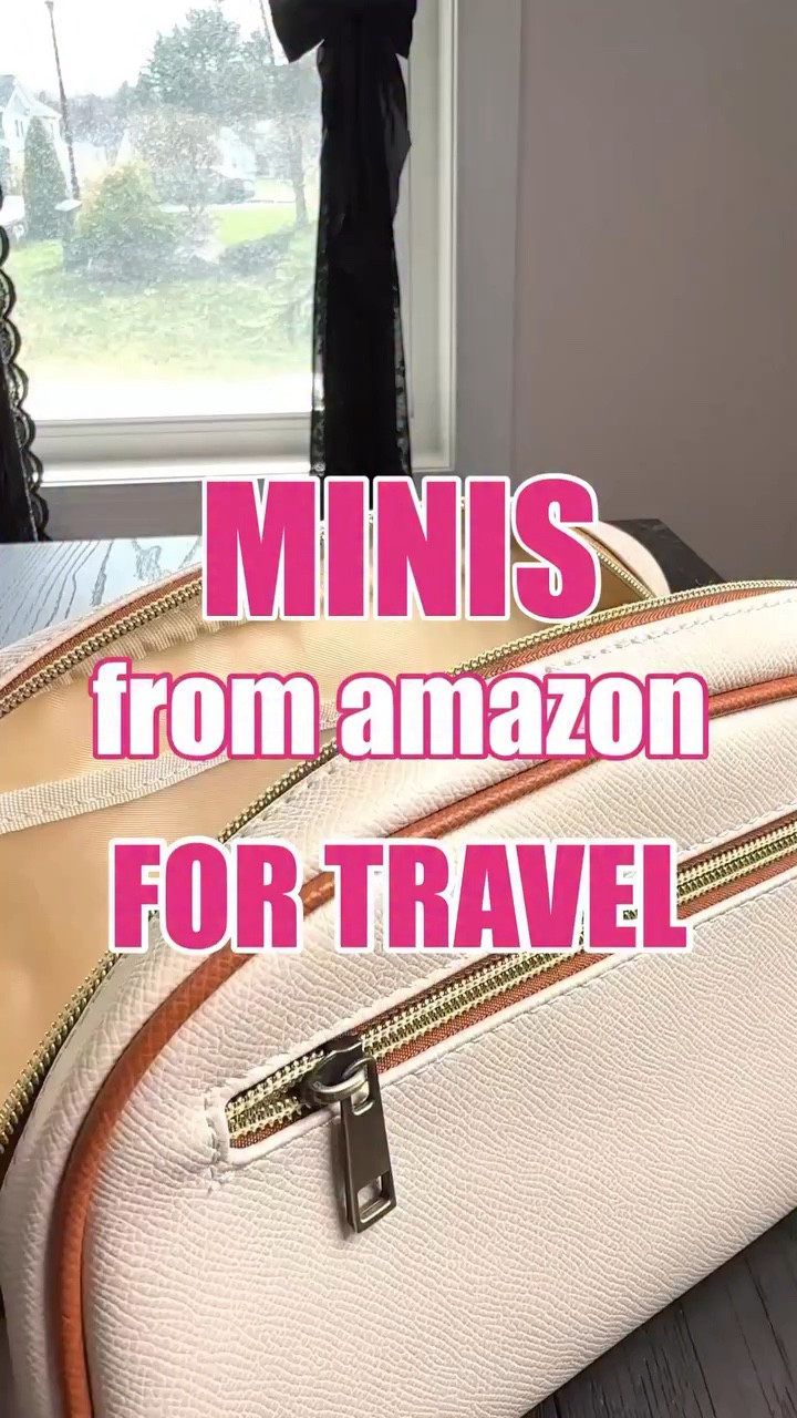 I love anything mini sized - especially if I’m traveling with it!! 
.
.
.
.
#amazontravel #amazontravelessentials #tsaapproved #travelmusthave #travelminis | Amazon travel finds | travel essentials

#LTKBeauty #LTKTravel #LTKFestival