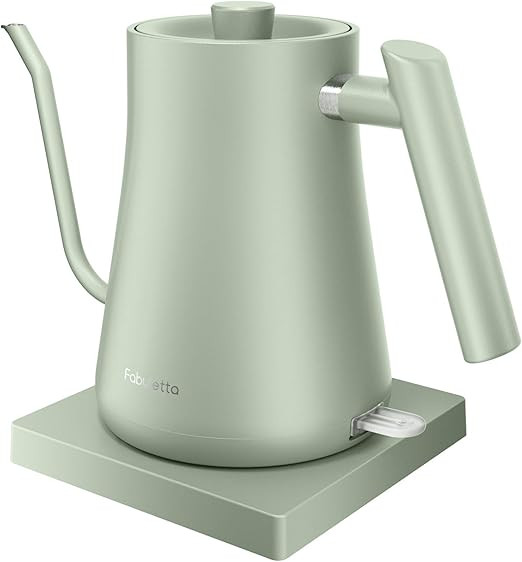 Gooseneck Electric Kettle Fabuletta 1500W Ultra Fast Boiling Water Kettle 100% Stainless Steel fo... | Amazon (US)