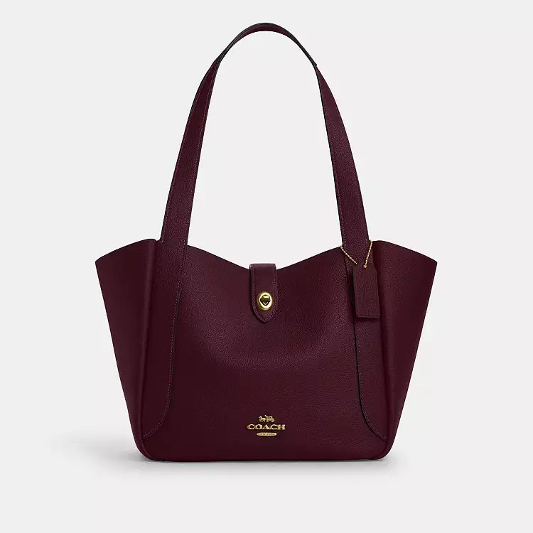 Hadley Turnlock Tote Bag | Coach Outlet US