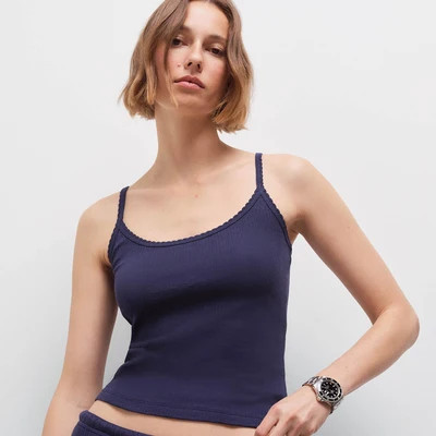 Organic Pointelle Tank | MATE The Label