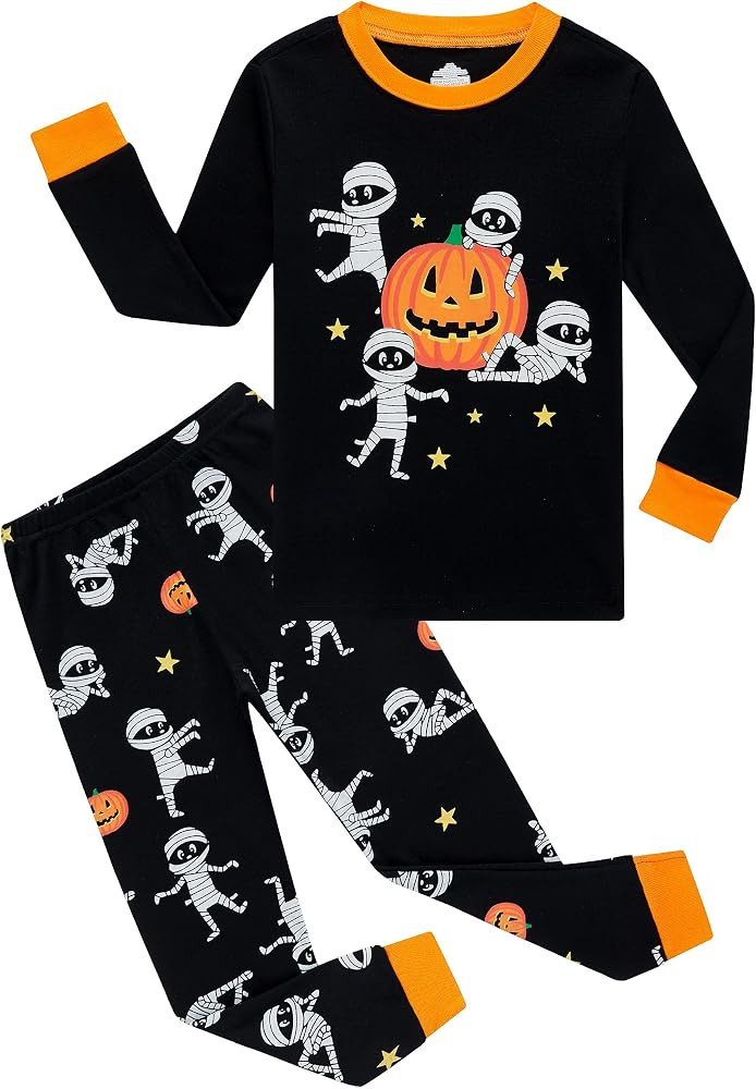 KikizYe Little Big Boys Girls Pajamas Set Kids PJs 100% Cotton Sleepwear | Amazon (US)