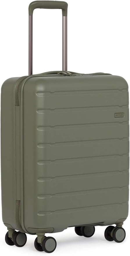 ANTLER - Stamford 2.0 Hard Shell Cabin Suitcase - 54.1 x 40.2 x 20 cm 37L, Lightweight, 4 Spinner... | Amazon (UK)