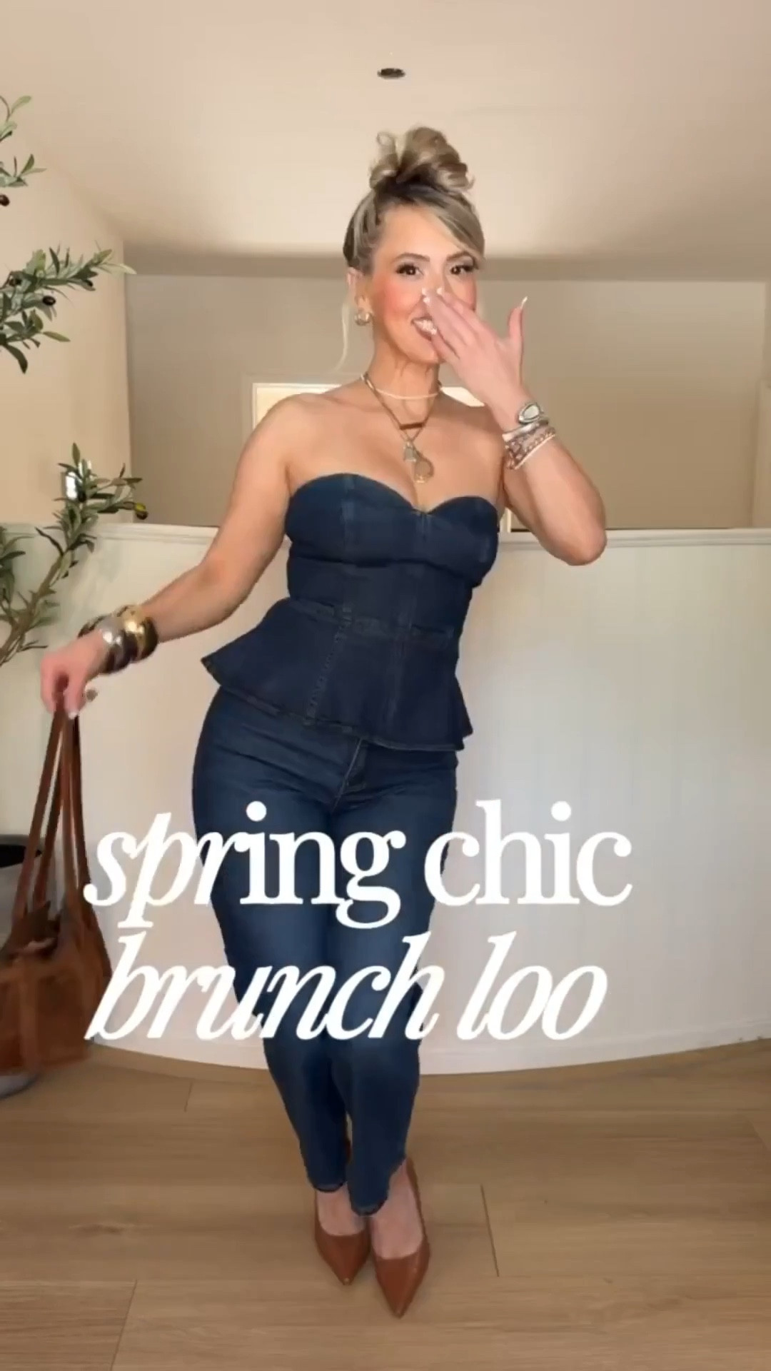 Spring chic brunch looks 🤍

Look 1: XS in @express corset | size 4 in jeans
Look 2: SM in leopard skirt + top 
Look 3: 27 in Ribcage Levi's + SM in puff sleeve corset
Look 4: SM in Amazon brown set! 
Look 5: size 27 in 501 curve Levi's + small in sheer top 


#LTKPetite #LTKgrwm #LTKootd