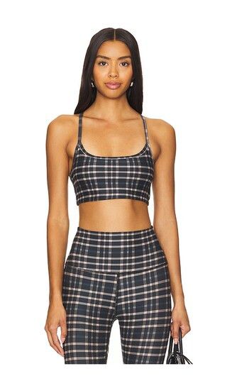 Softmark Slim Racerback Bra in Preppy Plaid | Revolve Clothing (Global)