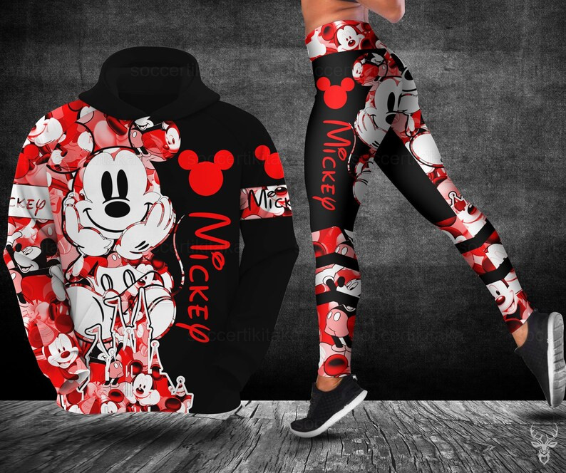 Mickey Mouse Hoodie, Mickey Mouse Legging, Mickey Mouse Tank Top, Mickey Shirt, Womens Leggings, ... | Etsy (US)