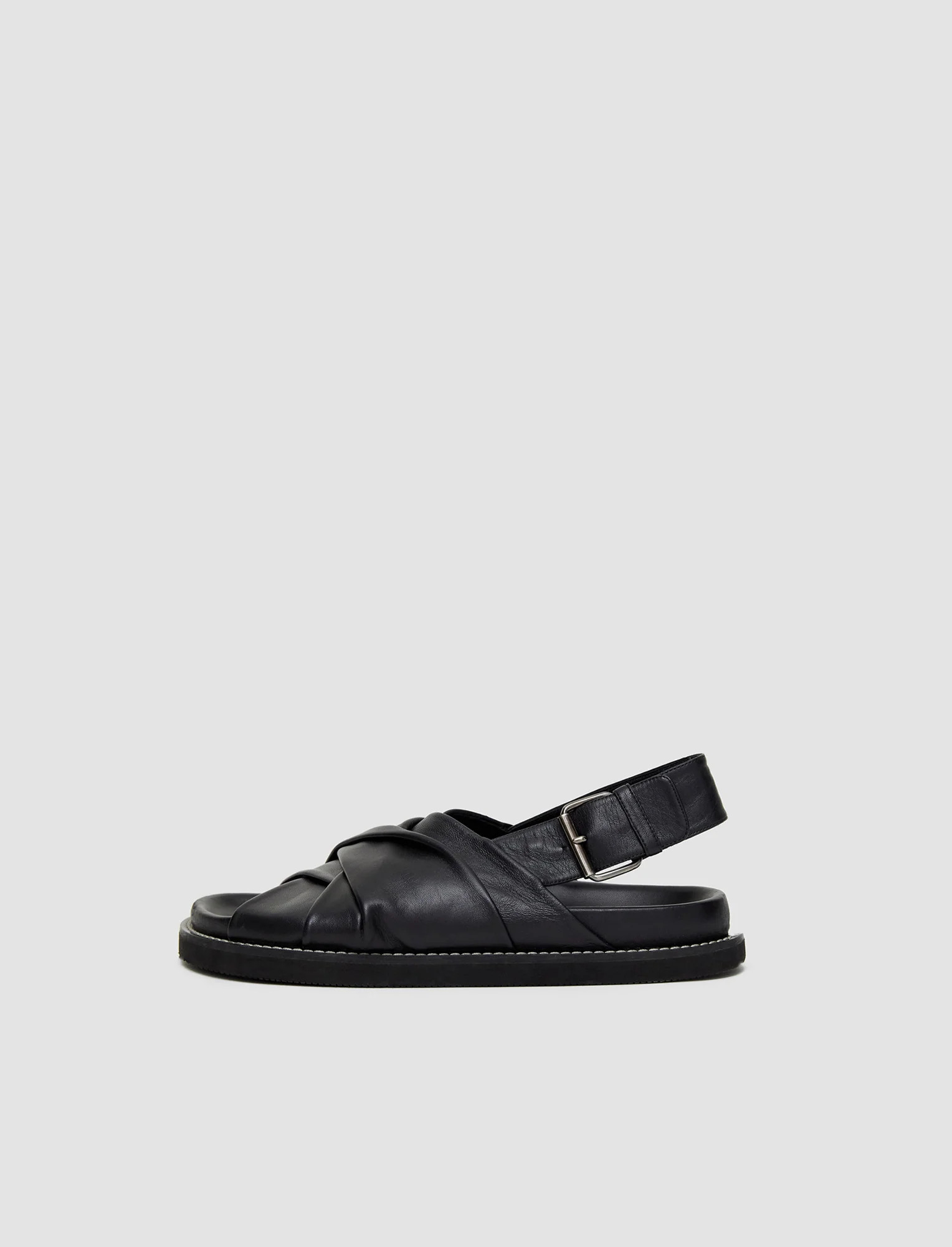 Leather Jazzy Strap Sandals | Joseph