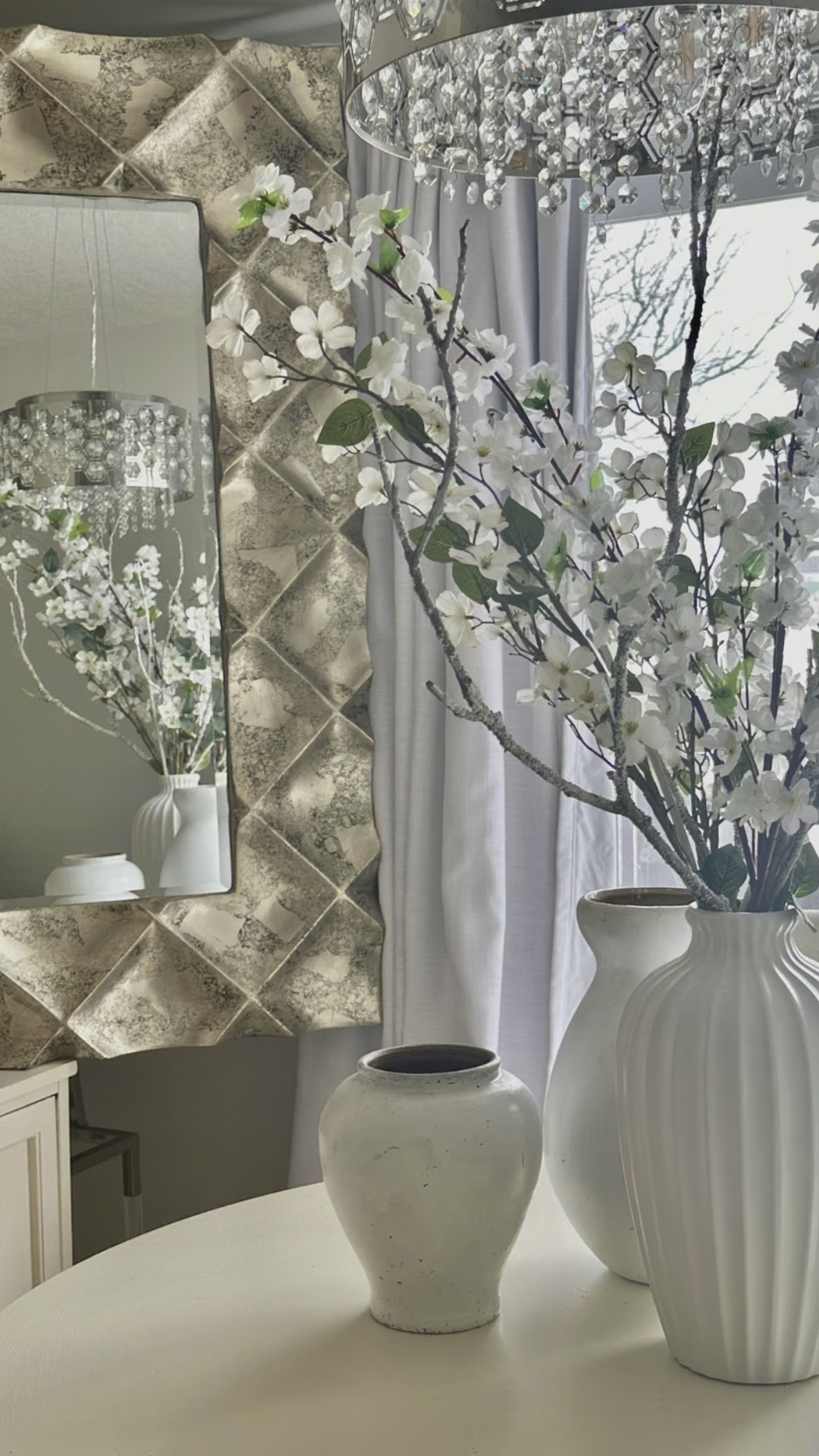 Faux dogwood & peach blossom branches make visual interest and adds texture to flower arrangements.

#LTKHome