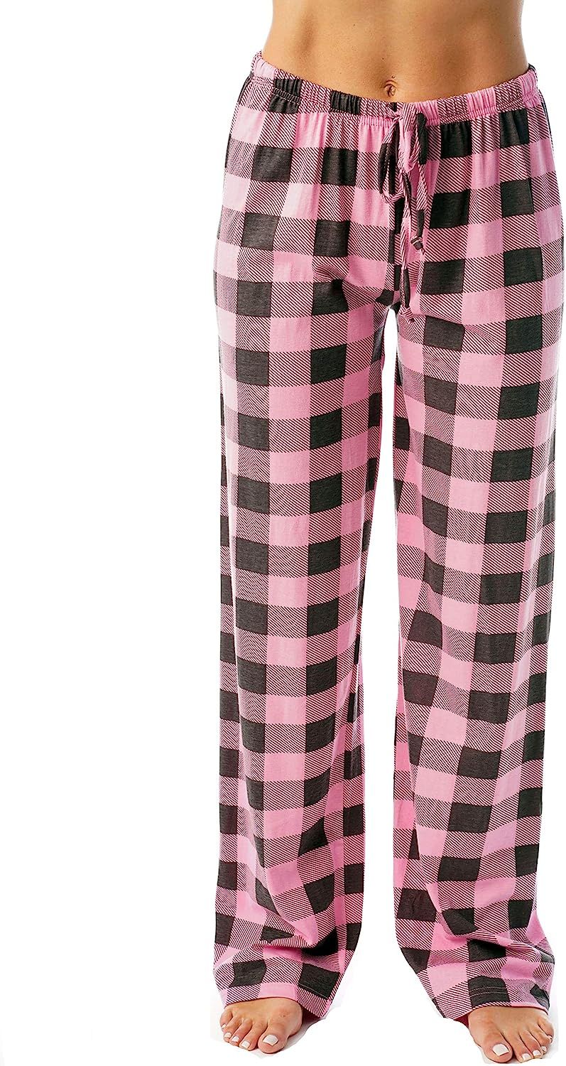 Just Love Women Buffalo Plaid Pajama Pants Sleepwear | Amazon (US)