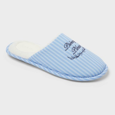 Women's Loreen Scuff Slippers - Auden™ Blue M | Target