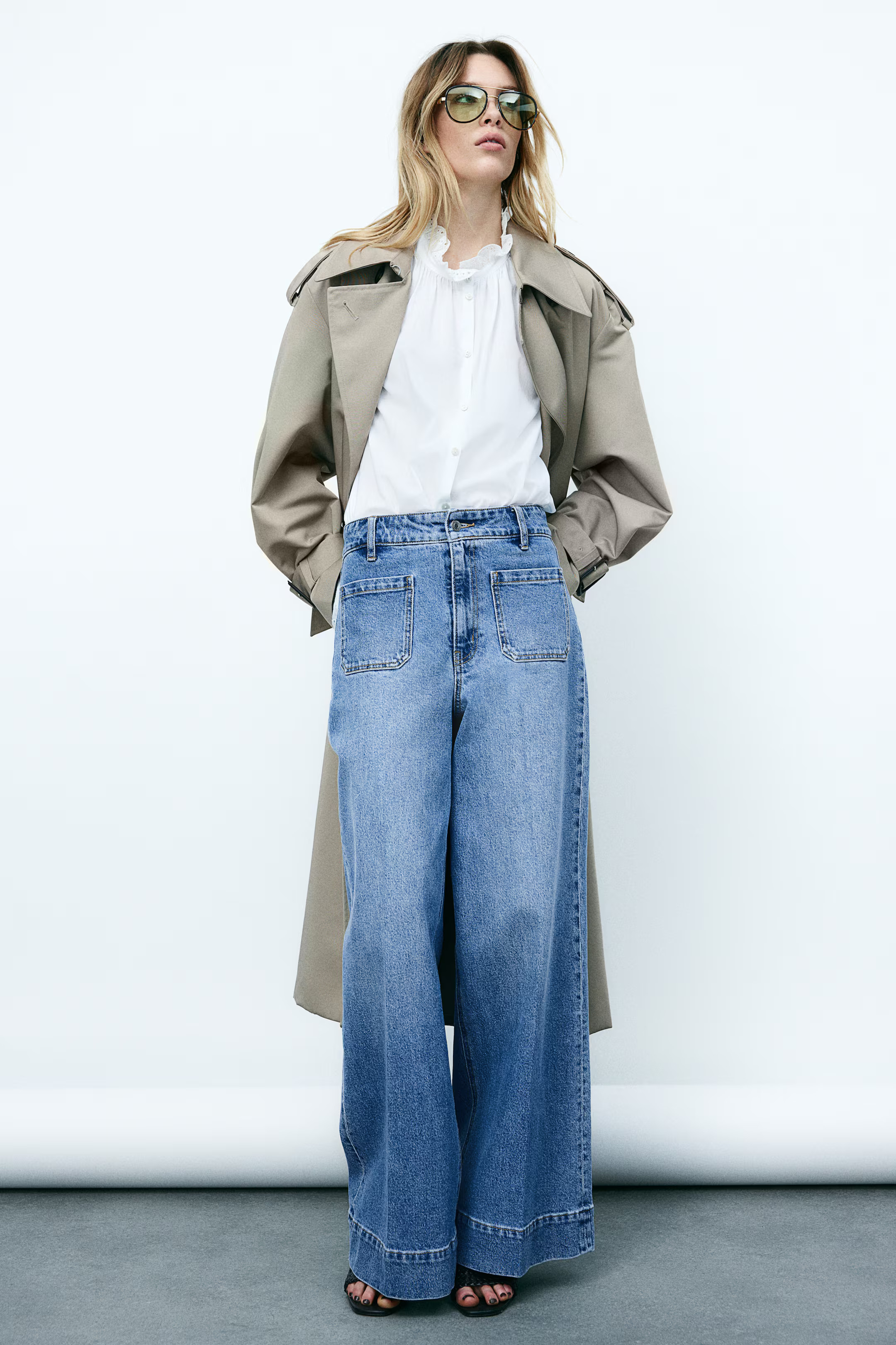 Wide High Jeans | H&M (UK, MY, IN, SG, PH, TW, HK)