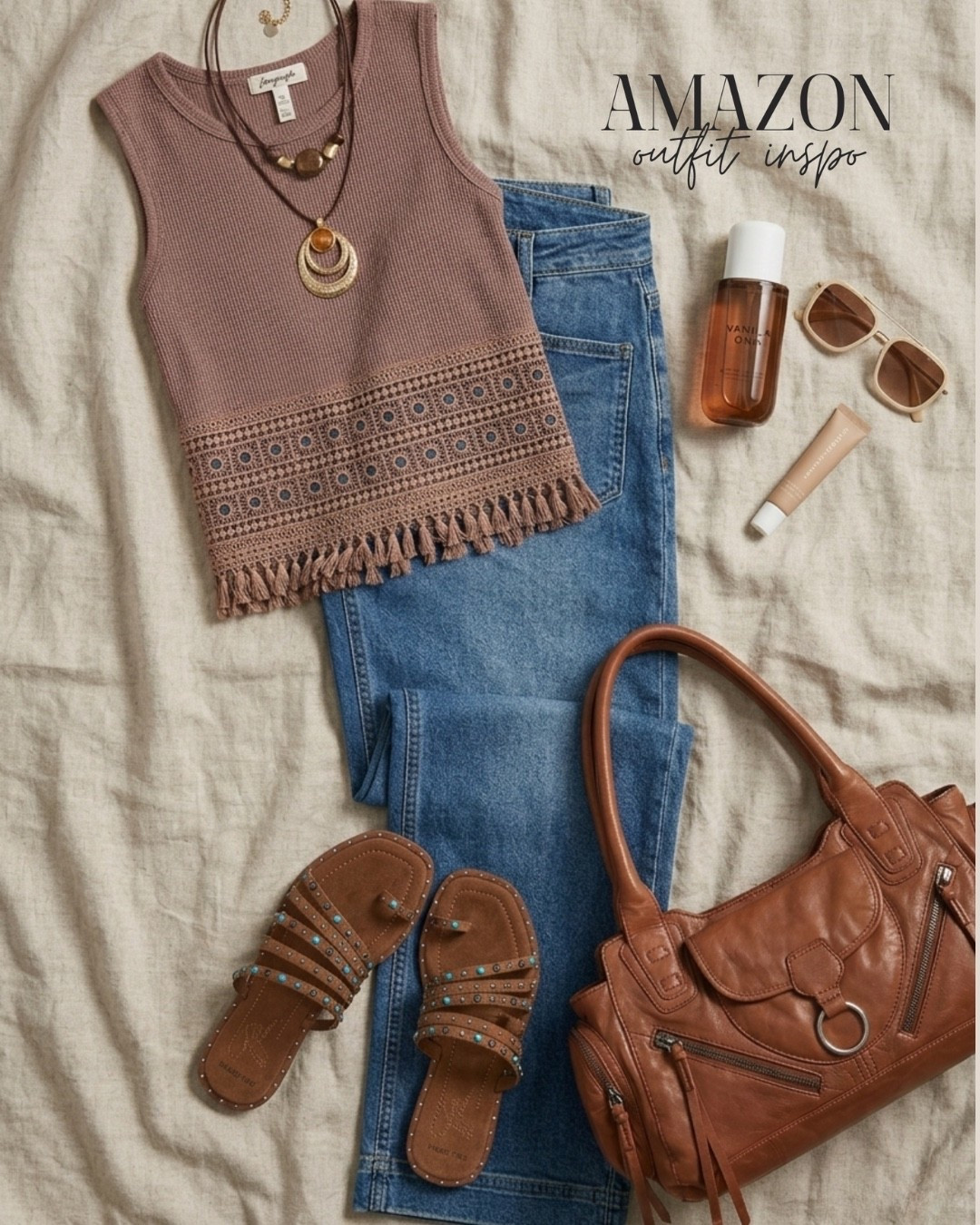 Boho chic outfit inspo from Amazon 🙌🏼 paired with elevated accessories.

#LTKootd #LTKmomlife #LTKgrwm