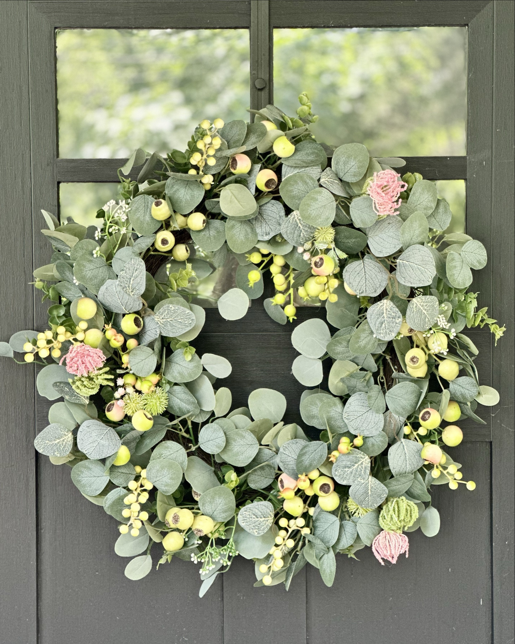 This weekend we have major deck weather! We plan to just lay out here and enjoy the breeze and the sleeping puppies. I think I have finally nailed down the decor. The 2 inexpensive Amazon wreaths were the icing on the cake. And the sound of trickling water from the outdoor fountain is the chef’s kiss. This place is magical at night when everything lights up 😍. Solar lights everywhere  

#LTKSaleAlert #LTKHome #LTKSummerEdit