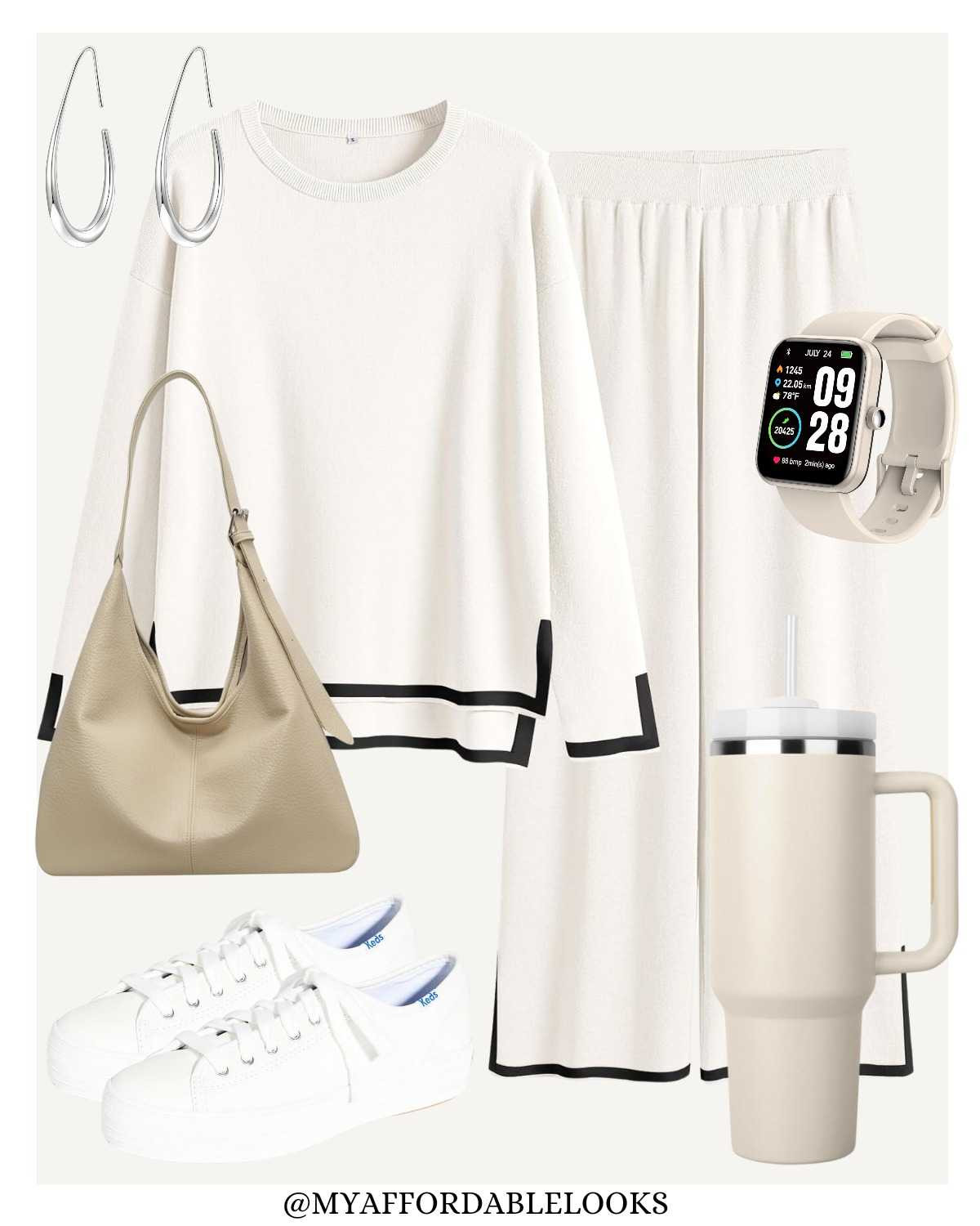 Amazon Fashion, Amazon Finds, Amazon Outfits, Amazon Looks, Clean Girl Aesthetic, Clean Girl, Clean Girl Outfits#LTKstyletip #LTKSeasonal #LTKunder50

