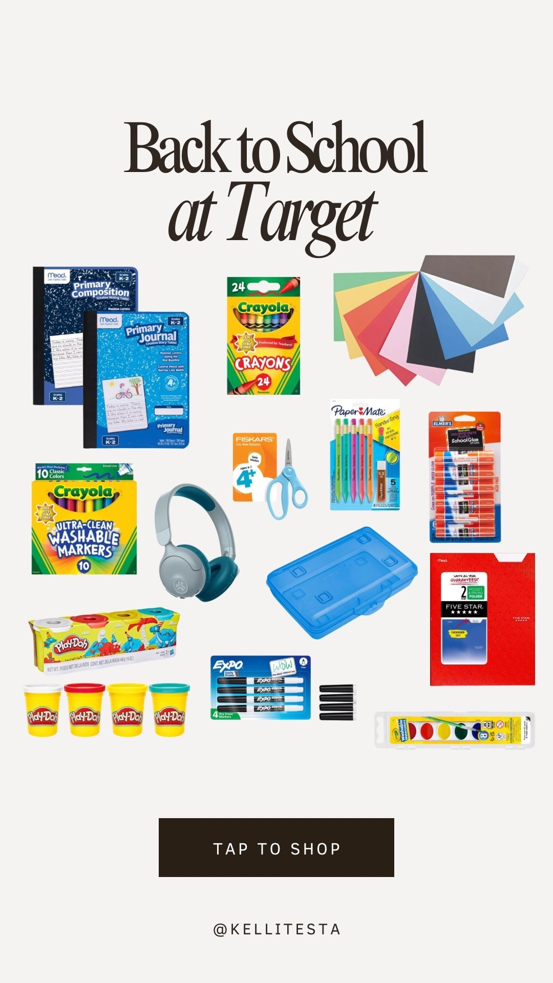 Kindergarten school supplies at target, grade school, school suppliess

#LTKKids