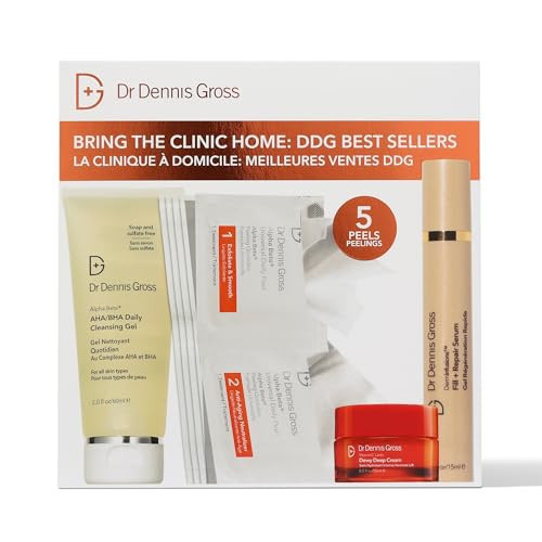Dr Dennis Gross Bring The Clinic Home: Intro Best Sellers Kit - Amazon Exclusive - Dermatologist Developed to Clarify, Firm & Hydrate Skin - $102 Value - Limited Edition Gift Set | Amazon (US)