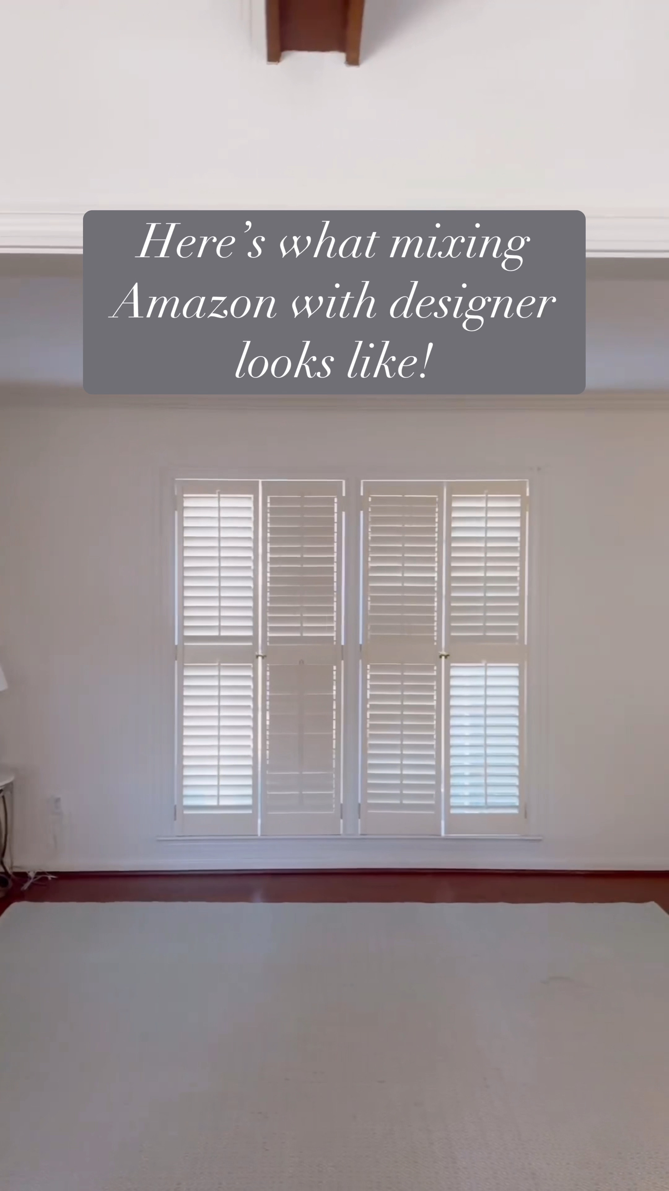 Mix Amazon finds with designer pieces for a chic, budget-friendly home! 💫 Amazon sofa, designer custom made chairs, Amazon Burl wood side tables, Amazon frames, Amazon pillows, gabby coffee table, Ballard console and lamps #HomeDecor #BudgetFriendly 

#LTKVideo #LTKHome