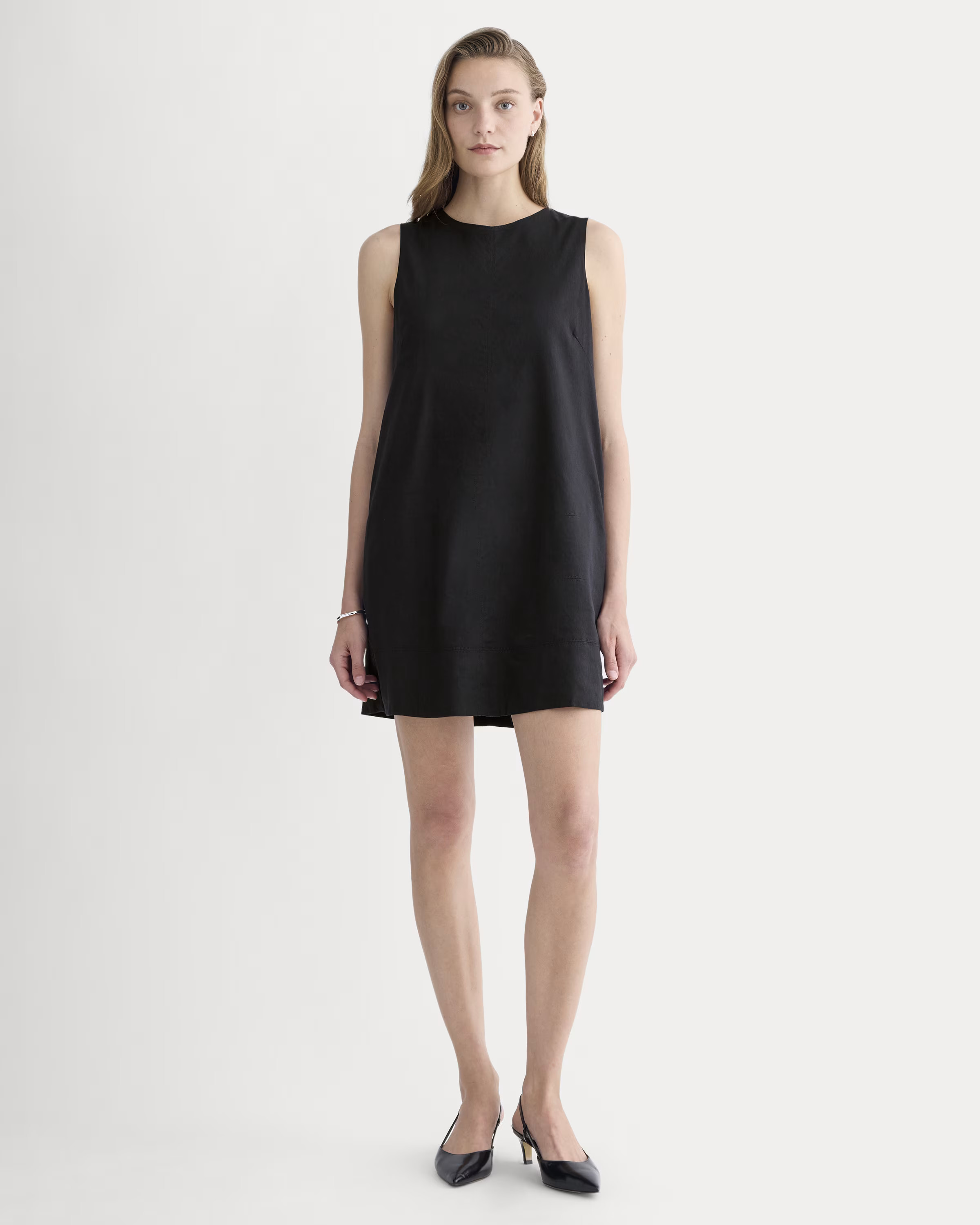 The Shift Dress in Stretch Linen | Everlane