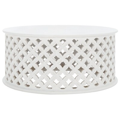 Safavieh Lacquer Coating Mango Wood Modern Coffee Table | Lowe's