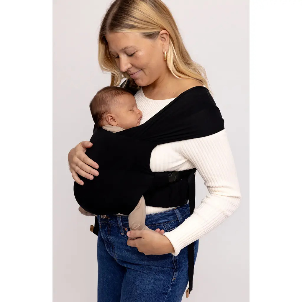 WILDBIRD Aerial Buckle Wrap Baby Carrier in Raven at Nordstrom, Size Xs-Xl | Nordstrom