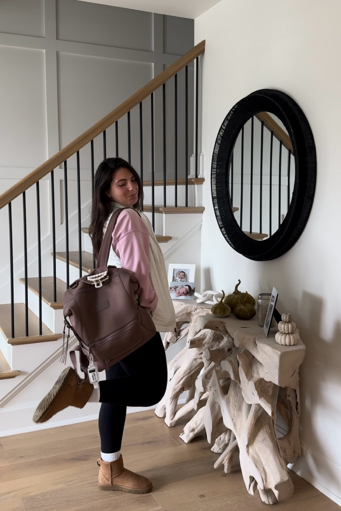 embracing my mom comfy ootd while going out with my favorite Dagne Dover diaper bag! 

Mom fit, sahm fit, casual mom fit, diaper bag, fall outfit, fall mom fit 

#LTKItBag #LTKFamily
