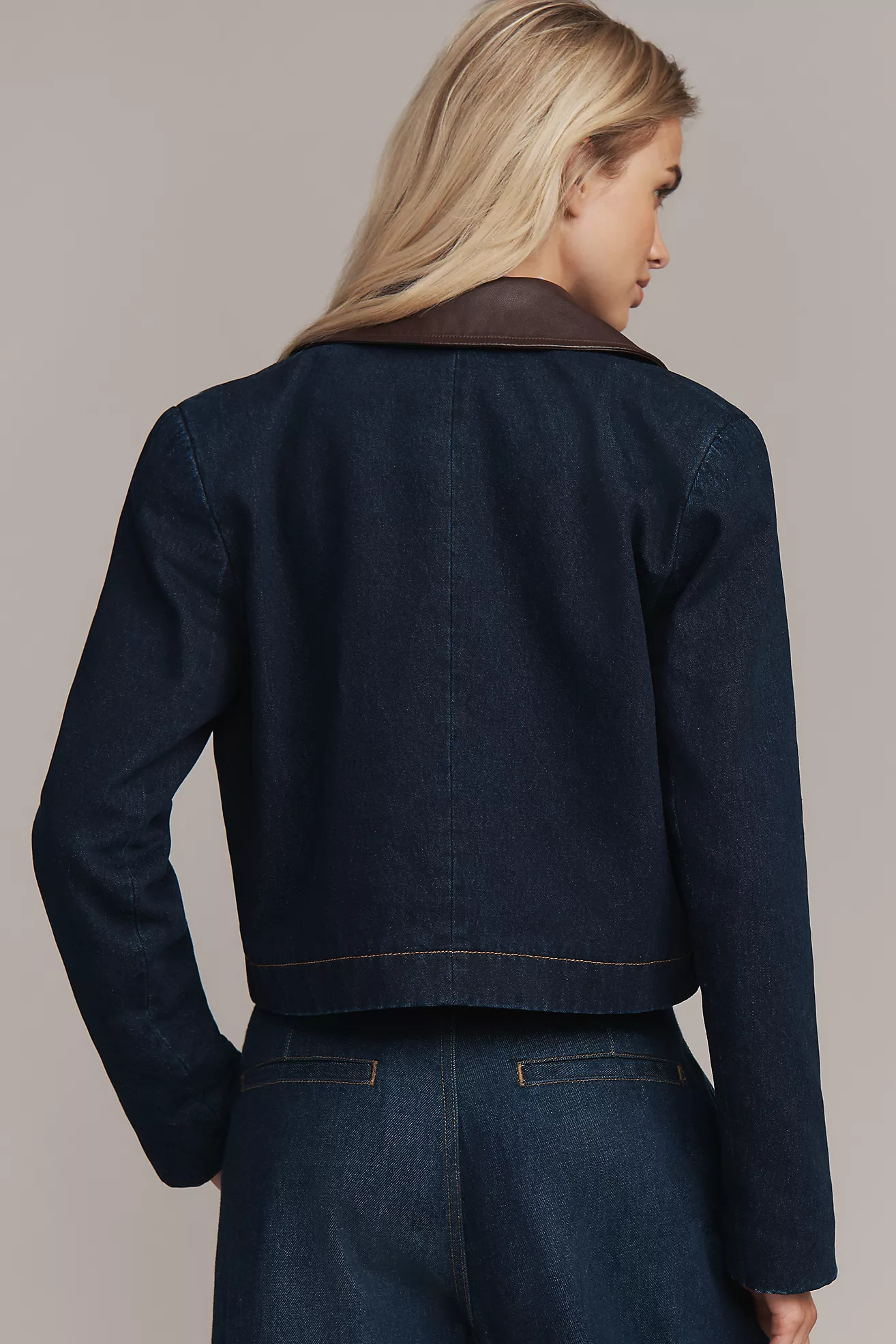 Avec Les Filles Denim Lady Jacket | Anthropologie (US)