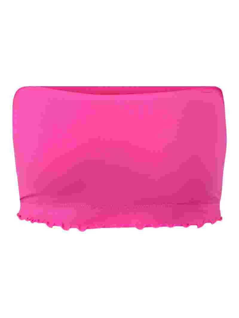 No Boundaries Women's & Women's Plus Ruffle Bandeau, Sizes S-3XL | Walmart (US)