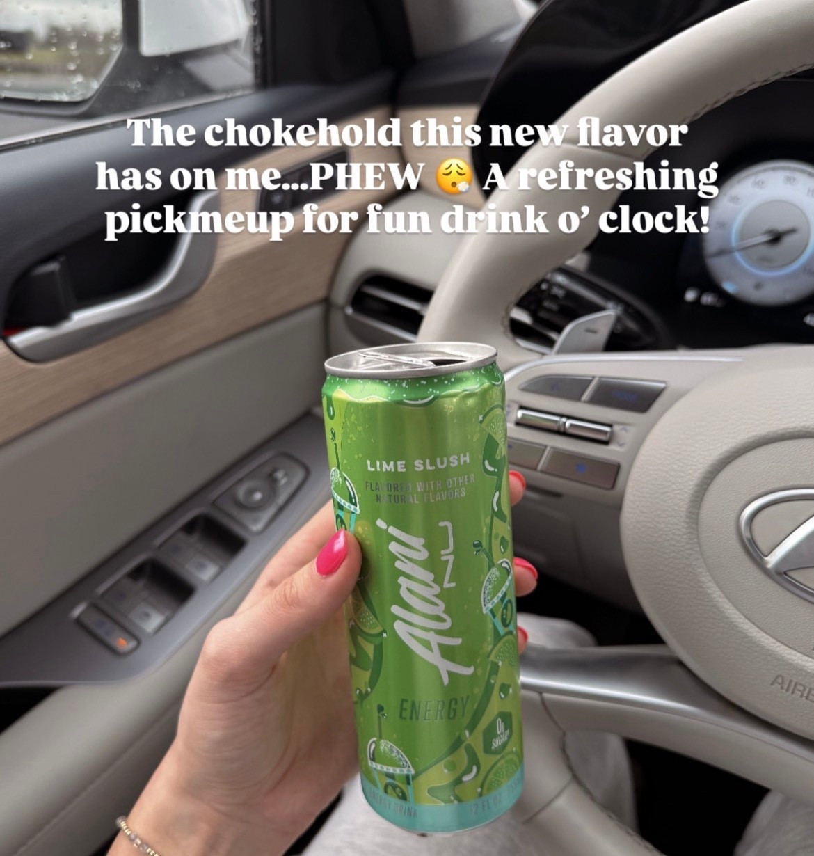 The chokehold this new alani flavor has on me… 😮‍💨

#LTKdayinmylife #LTKmorningroutine #LTKselfcare
