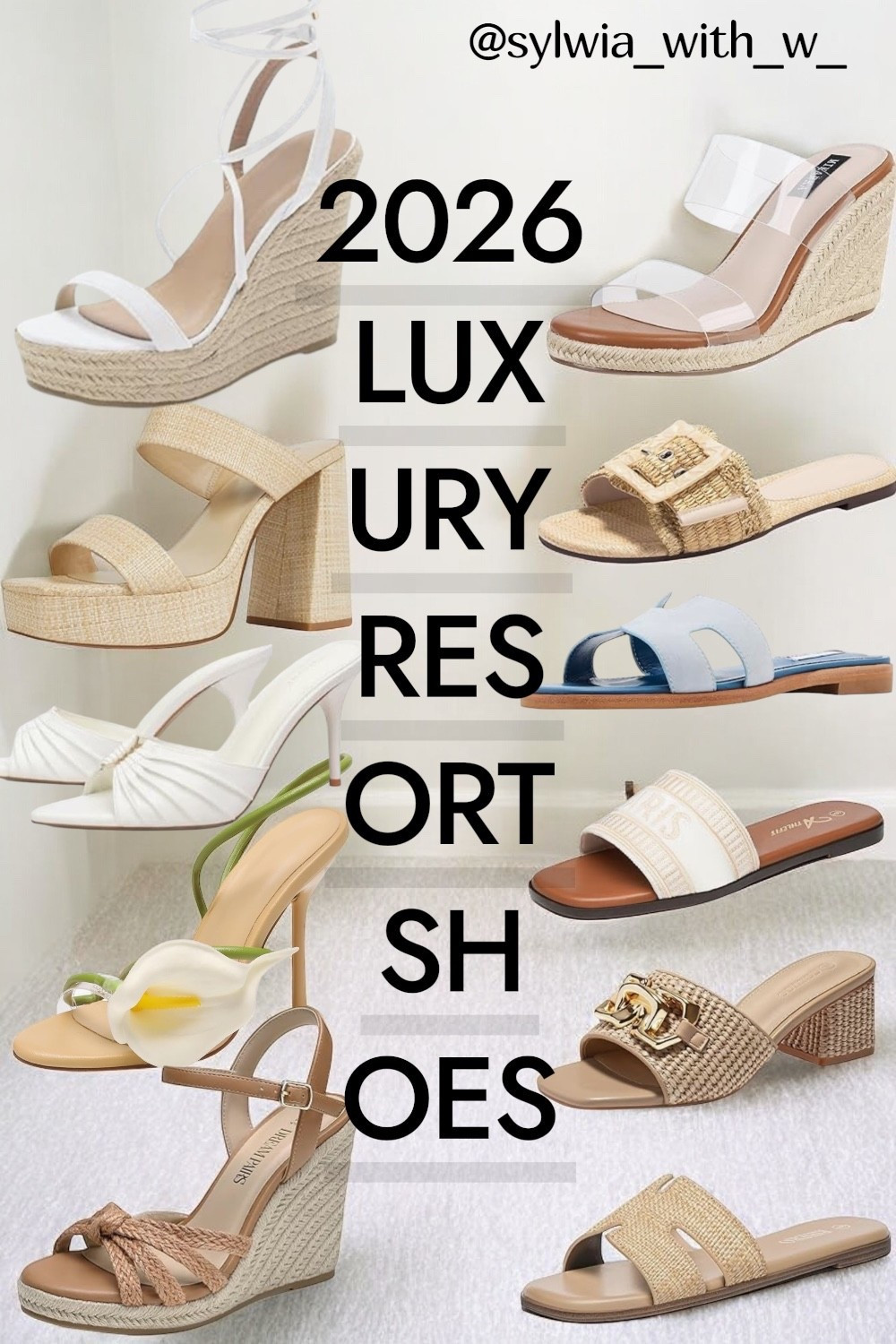 2026 Resort Luxury Shoes 🤍
Neutral tones, woven textures, sculptural heels, and elevated sandals that feel timeless yet trend-forward. This resort edit is all about effortless luxury—perfect for vacations, spring styling, and everyday chic looks that feel expensive without trying too hard.

Save this for your next warm-weather outfit moment ✨

2026 resort shoes, luxury resort footwear, high end shoes for women, neutral designer sandals, woven sandals trend, luxury summer shoes, resort 2026 fashion, elevated everyday sandals, minimalist luxury footwear, chic vacation shoes, resort wear accessories, nude sandals women, neutral heels trend, modern luxury shoes, timeless summer footwear, designer inspired sandals, polished casual shoes, quiet luxury shoes, spring summer 2026 shoes, luxury shoe edit, #vacationoutfitsbeach
#LTKFindsUnder50 
#LTKTravel #LTKSeasonal #LTKSaleAlert