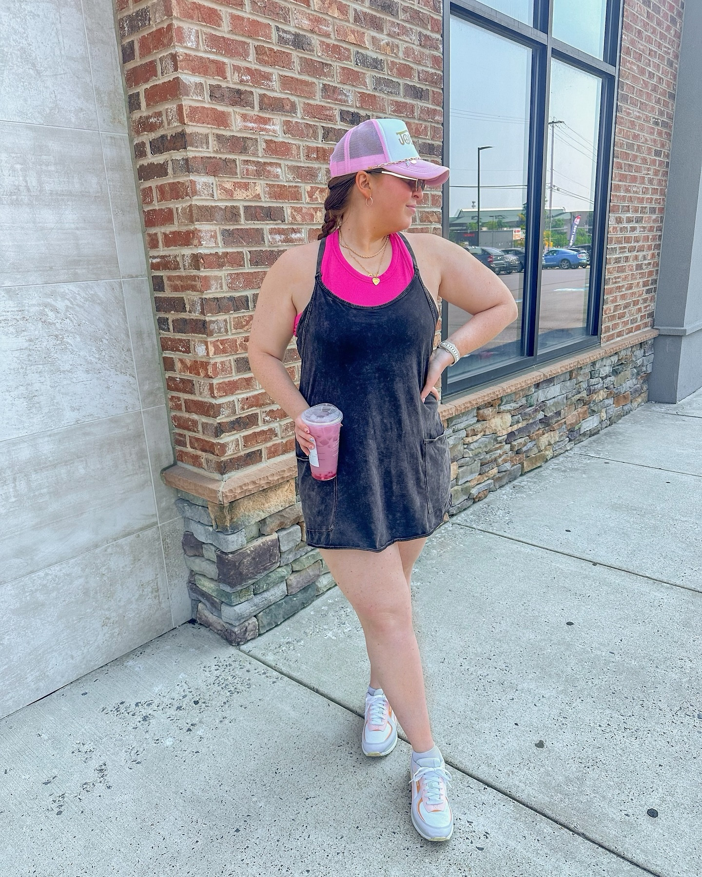 @jolsieboutique for the win with the cutest trucker hats🩷🦩🌷 #ThisIsFreePeople #whenyouwearFP #FPwishlist #casualfashion #comfysummerfashion #pinterestsummerinspo #summeractivewear #summervibes #summerclothing #truckerhatstyle #truckerhat #summerfashiontrend #casualsummeroutfit #amazonfashionfinds 