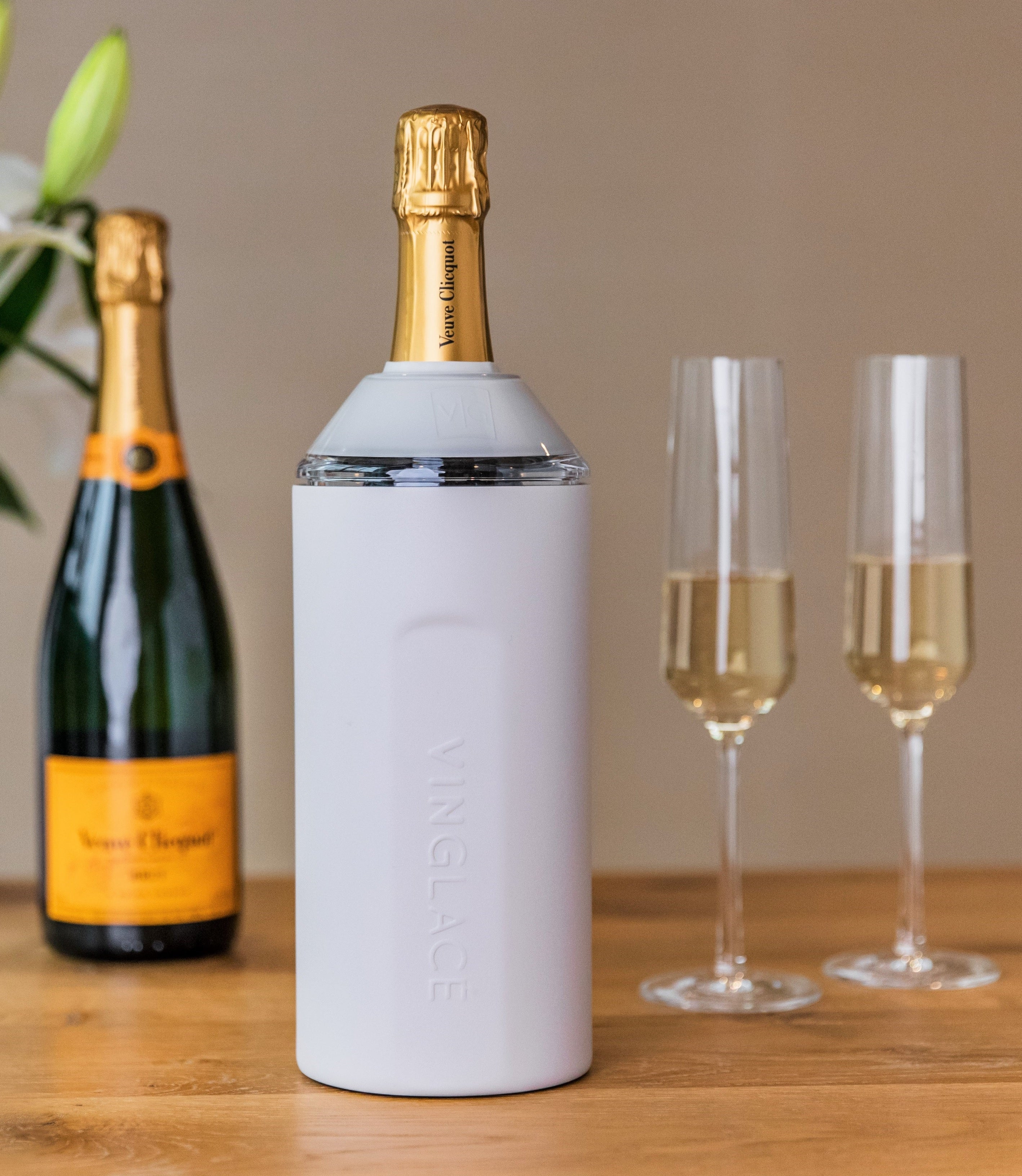 Vinglacé Portable Wine Chiller | The Original Wine Chiller. Stainless tumblers and drinkware | Vinglace