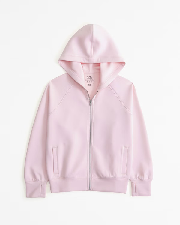 girls ypb neoknit legging-friendly full-zip hoodie | girls YPB by abercrombie kids | Abercrombie.... | Abercrombie & Fitch (US)