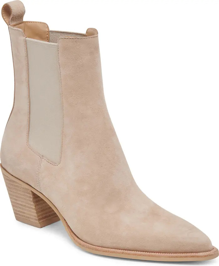Dolce Vita Shadie Pointed Toe Chelsea Boot (Women) | Nordstrom | Nordstrom