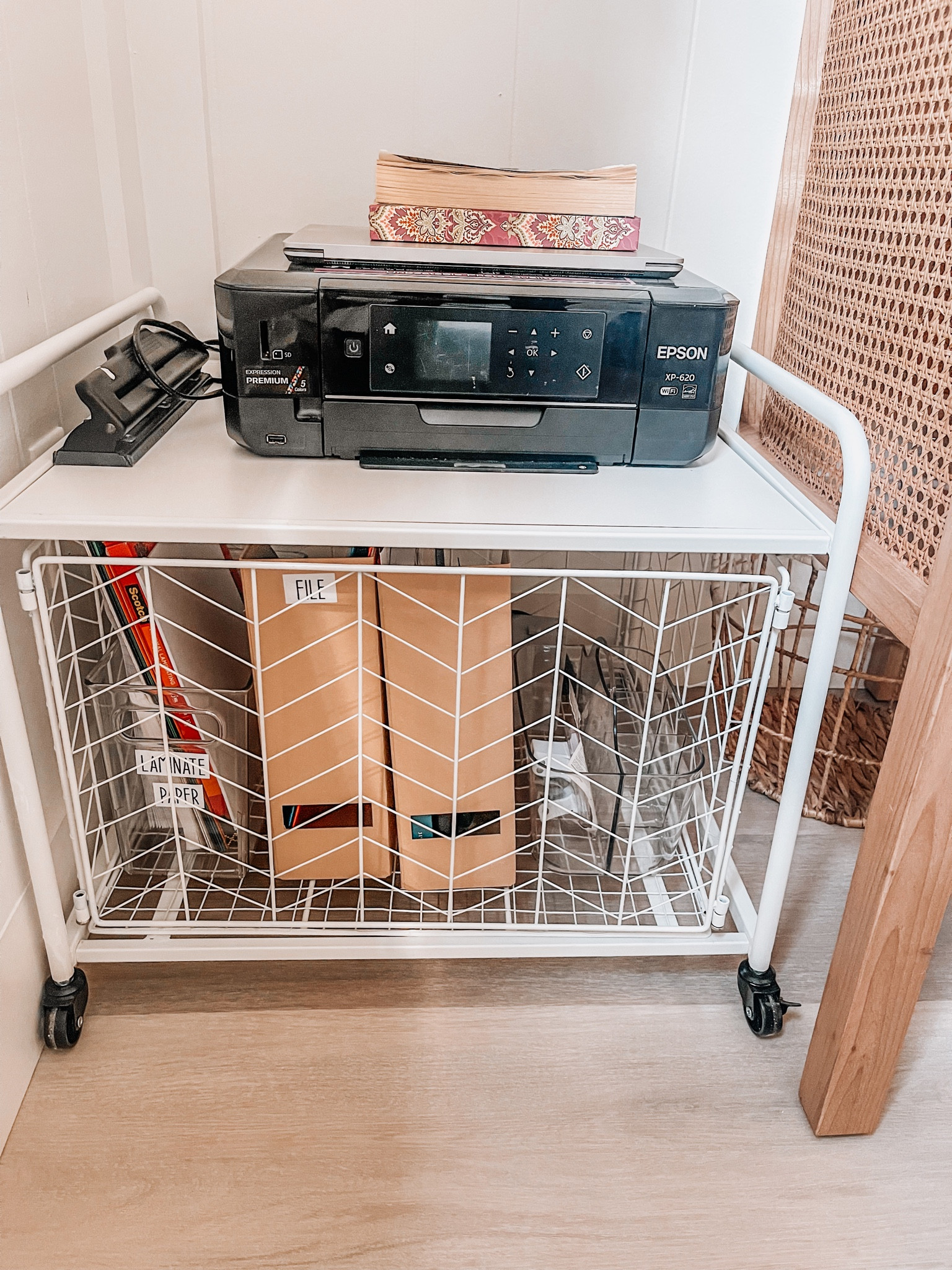 Office organization and hacks using this mini fridge storage system on wheels along with you basic office supplies.

#LTKsalealert #LTKhome #LTKfindsunder100