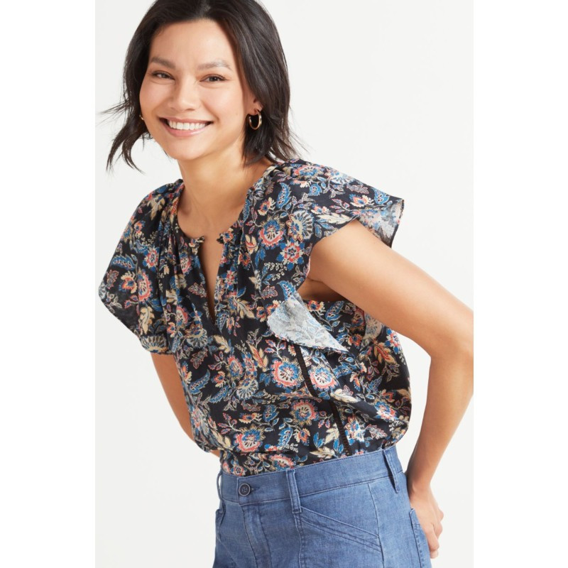 ROAN + RYAN Fiona Paisley Top | EVEREVE | Evereve