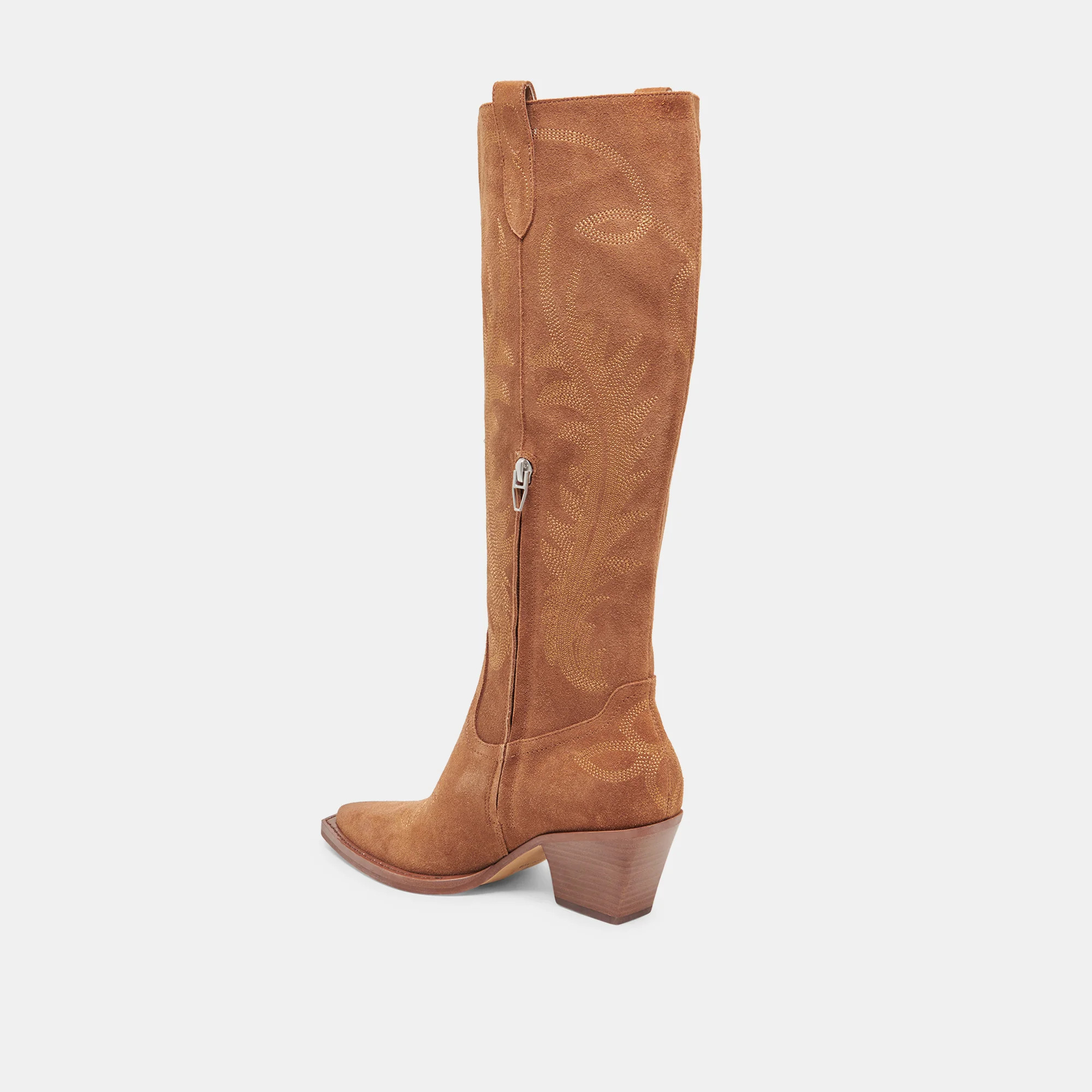 RYATT BOOTS PECAN SUEDE | DolceVita.com