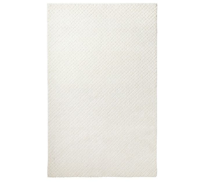 Performance Textured Trellis Rug | Pottery Barn Kids