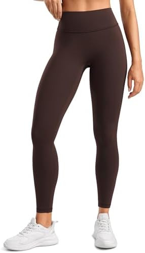 Womens High Waisted No Front Seam Lounge Yoga Legging 25" Workout Tummy Control Gym Yoga Pants | Amazon (US)