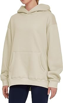 THE GYM PEOPLE Women's Oversized Hoodie Loose fit Soft Fleece Pullover Hooded Sweatshirt With Poc... | Amazon (US)