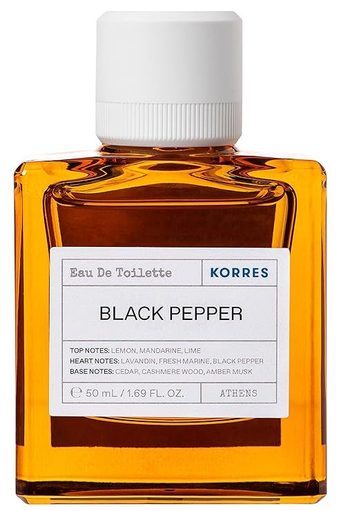 KORRES Eau de Toilette, Black Pepper, 1.69 fl. oz. | Amazon (US)