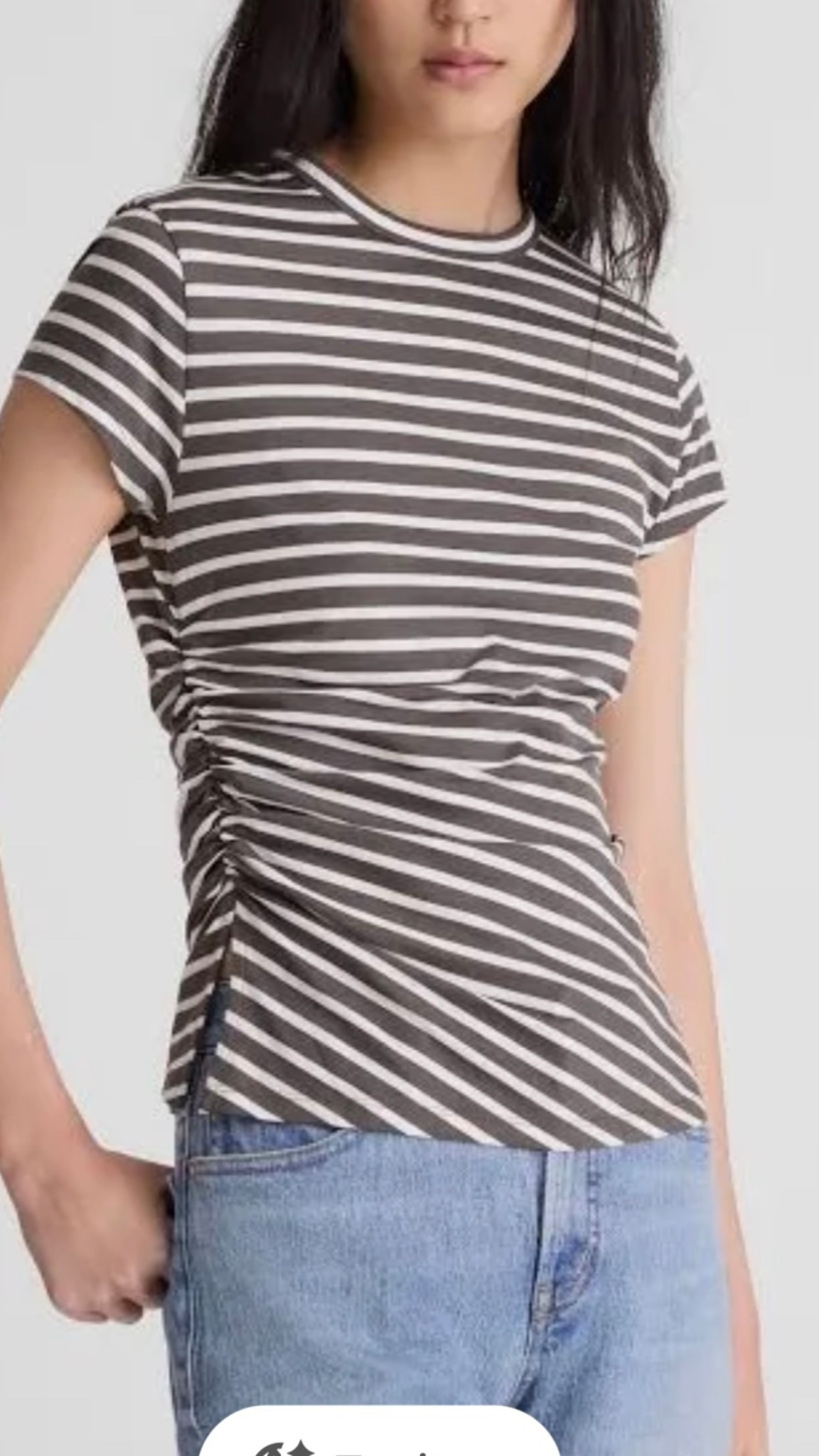 I am loving this top from Madewell.  As a shorter person its fit is just perfect.  Not so boxy and big to overwhelm a smaller frame plus the touching is so shaping 

#LTKPetite #LTKSaleAlert #LTKOver40